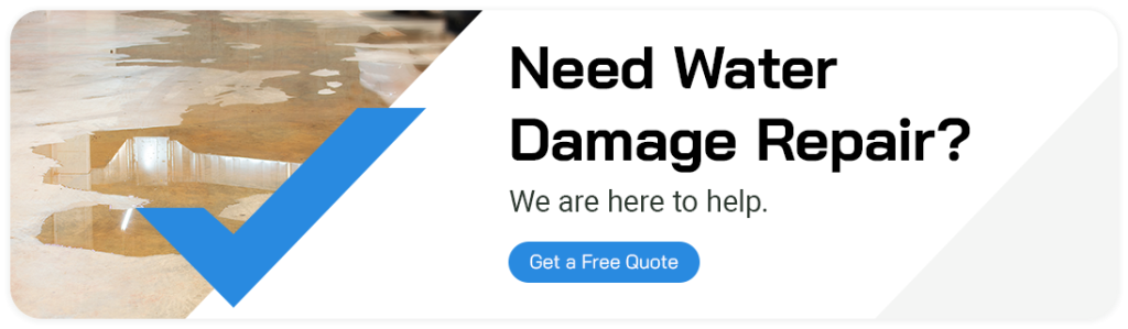 water damage repair